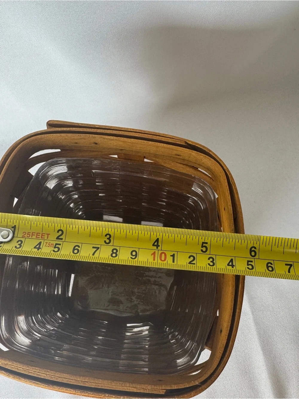 Vintage Lot Of 2 longaberger Baskets Handwoven 1990s. Looks Great!